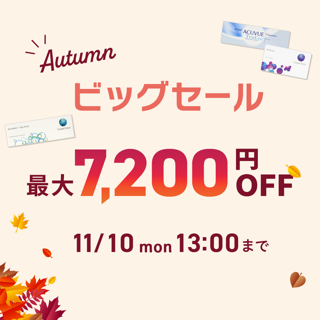 秋のビッグセール
